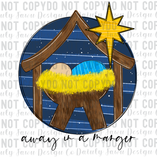 Away In A Manger Digital