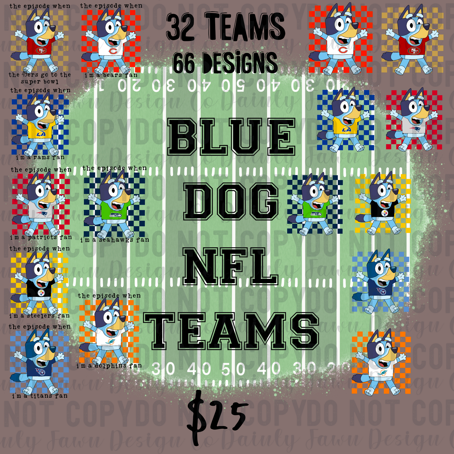 Blue Dog Football Teams