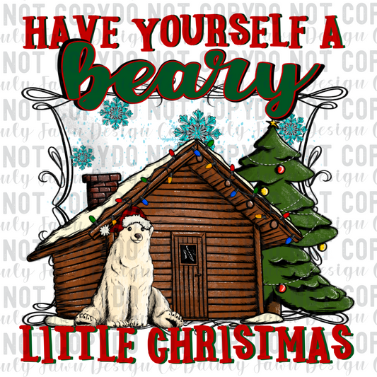 Beary Little Christmas Digital