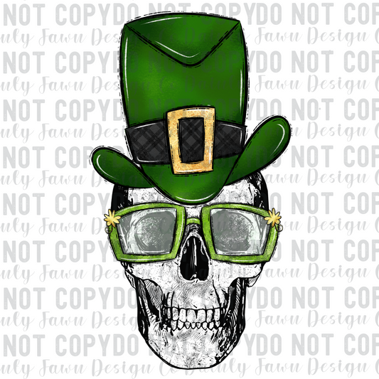 Skeleton Leprechaun Digital